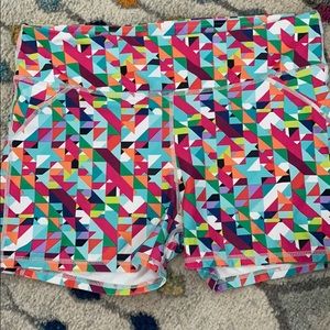 Fabletics 3” Spandex Shorts High Waisted